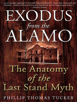 cover image of Exodus from the Alamo